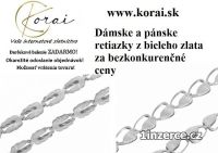 Retiazky z bieleho zlata Korai