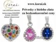 Prvesky z bieleho zlata Korai